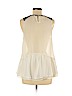 Free People 100% Polyester Ivory Sleeveless Blouse Size M - photo 2