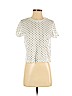 Forever 21 100% Cotton White Short Sleeve Top Size S - photo 1