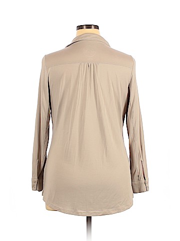 INC International Concepts Long Sleeve Blouse (view 2)