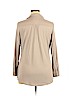 INC International Concepts Gray Long Sleeve Blouse Size XL - photo 2