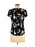 Simply Vera Vera Wang 100% Rayon Black Short Sleeve Top Size M (petite) - photo 2