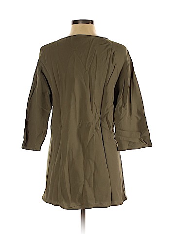 Shamask 3/4 Sleeve Silk Top (view 2)