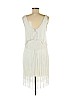 Haute Hippie 100% Polyester Ivory Cocktail Dress Size 6 - photo 2