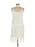 Haute Hippie 100% Polyester Ivory Cocktail Dress Size 6 - photo 1