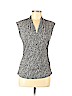 Vince Camuto Black Short Sleeve Top Size M - photo 1