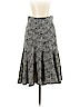 Diane von Furstenberg Black Wool Skirt Size 2 - photo 1