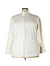 Active White Track Jacket Size 22 - 24 - photo 1