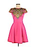 Ted Baker London Pink Casual Dress Size 6 (2) - photo 1