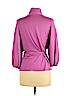 Elie Tahari Purple Silk Cardigan Size L - photo 2
