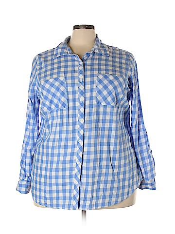 Relativity Long Sleeve Button-Down Shirt (view 1)