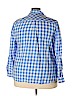 Relativity 100% Cotton Blue Long Sleeve Button-Down Shirt Size 3X - photo 2