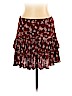 American Eagle Outfitters Burgundy Casual Skirt Size L - photo 1