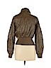 Ashley 100% Polyurethane Brown Faux Leather Jacket Size XL - photo 2