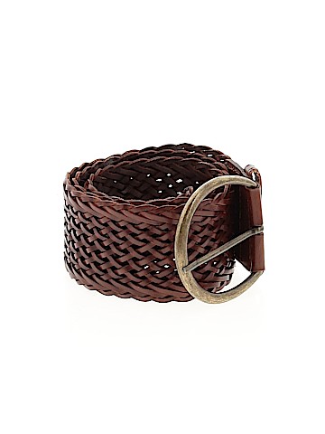 Garnet Hill Leather Belt (view 1)