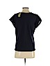Ann Taylor LOFT 100% Cotton Black Short Sleeve Top Size S (petite) - photo 2