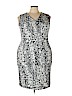 Calvin Klein White Casual Dress Size 18 - photo 1