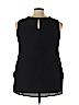 Vince Camuto 100% Polyester Black Sleeveless Blouse Size 2X - photo 2