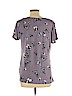 Candie's Purple Short Sleeve Top Size L - photo 2
