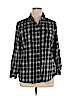 Old Navy 100% Cotton Black Long Sleeve Button-Down Shirt Size XL - photo 1