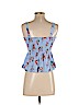 Mossimo Supply Co. 100% Rayon Blue Sleeveless Blouse Size S - photo 2