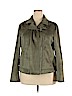 Old Navy Green Faux Leather Jacket Size XXL - photo 1