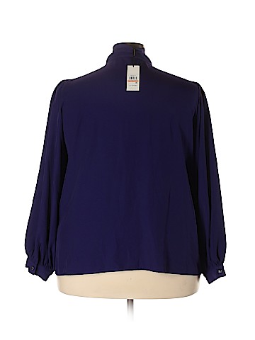 Calvin Klein Long Sleeve Blouse (view 2)