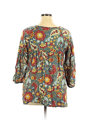 Liz & Co 3/4 Sleeve Blouse (view 2)