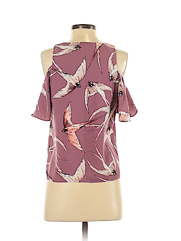 Ann Taylor Factory Short Sleeve Blouse (view 2)