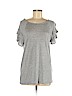 H&M 100% Modal Gray Short Sleeve Top Size M - photo 1