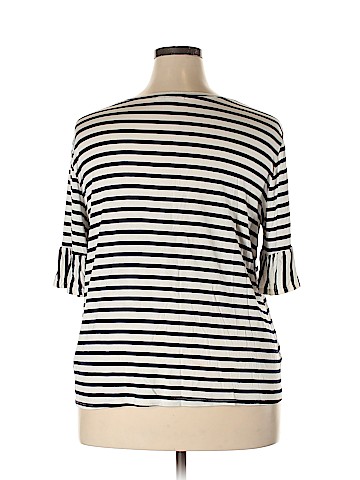 Green Envelope Short Sleeve Top (view 2)