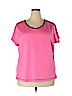 Made for Life 100% Polyester Pink Active T-Shirt Size 2X - photo 1