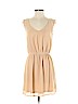 Forever 21 100% Polyester Tan Casual Dress Size S - photo 1