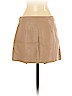 BCBGMAXAZRIA 100% Polyurethane Tan Faux Leather Skirt Size S - photo 2