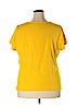 Fashion Bug Yellow Short Sleeve Top Size 2X - photo 2