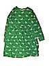 Hanna Andersson 100% Cotton Green Dress Size 10 - photo 1