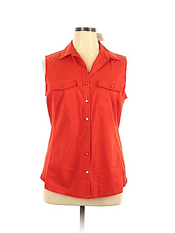 Zac & Rachel Sleeveless Button-Down Shirt (view 1)