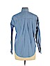 Bill Blass Blue Long Sleeve Button-Down Shirt Size 6 - photo 2