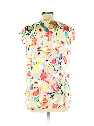 Elie Tahari Short Sleeve Blouse (view 2)