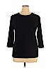 Leggiadro Black 3/4 Sleeve Top Size XL - photo 1