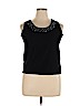 Ellen Tracy Black Sleeveless Top Size XL - photo 1