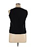 Ellen Tracy Black Sleeveless Top Size XL - photo 2