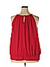 Lane Bryant 100% Polyester Red Sleeveless Blouse Size 22 - photo 2