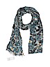 Ann Taylor LOFT 100% Rayon Floral Blue Scarf One size - photo 1