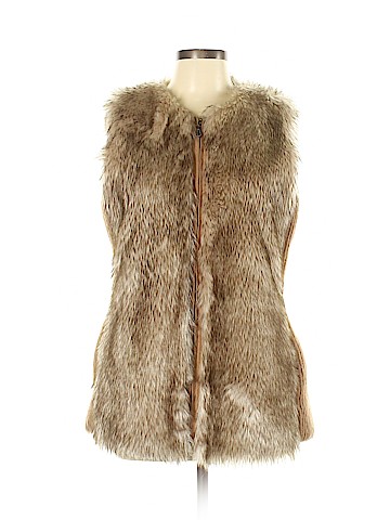 J. McLaughlin Faux Fur Vest (view 1)