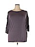 Pink Blush Purple Short Sleeve Top Size 2X - photo 1