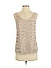 Ann Taylor LOFT Tan Sleeveless Blouse Size S (petite) - photo 1