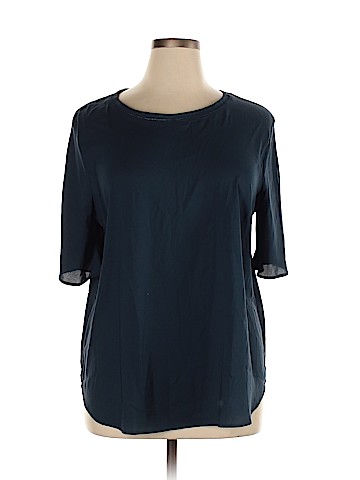 Ann Taylor Short Sleeve Blouse (view 1)