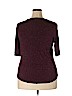 Apt. 9 Burgundy Short Sleeve T-Shirt Size XXL - photo 2