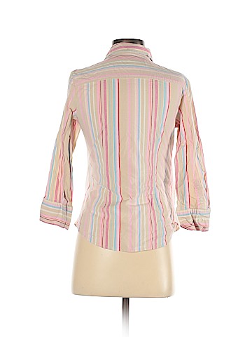 Motherhood 3/4 Sleeve Button-Down Shirt (view 2)