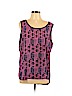 Gibson 100% Polyester Pink Sleeveless Blouse Size XL - photo 1